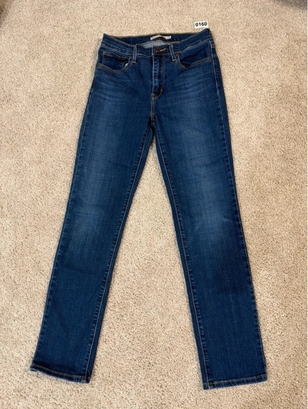 Levi high rise straight